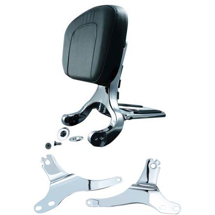 Kuryakyn Multi-Purpose Driver/Passenger Backrest With Mount Kit