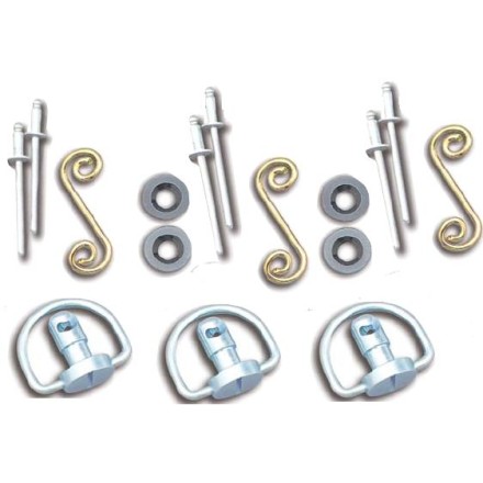 Lockhart Phillips D-Ring Fastener Kit