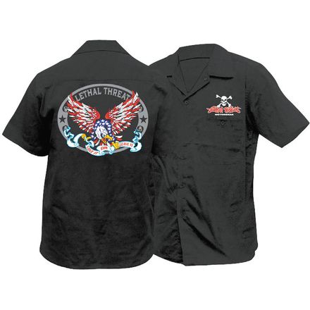 Lethal Threat USA Eagle Work Shirt