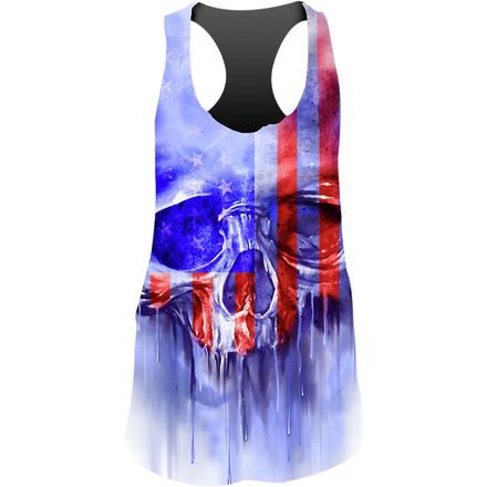 Lethal Threat Women's Lethal Angel USA Skull Tank Lethal Threat Women's Lethal Angel USA Skull Tank