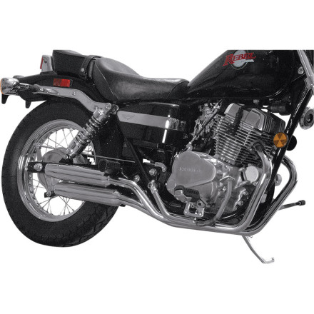 MAC Performance 2-Into-2 Staggered Dual Exhaust System - Taper Tip MAC Performance 2-Into-2 Staggered Dual Exhaust System - Taper Tip