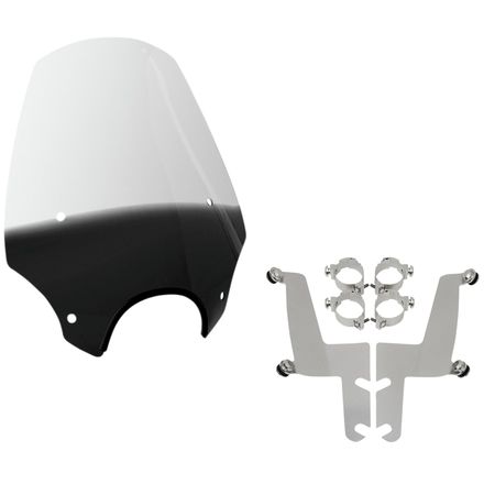 Memphis Shades El Paso Windshield With Quick-Change Mounting Kit Memphis Shades El Paso Windshield With Quick-Change Mounting Kit