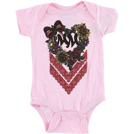 Metal Mulisha Girl's Heart Romper Metal Mulisha Girl's Heart Romper