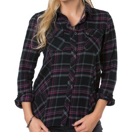 Metal Mulisha Women's Meanstreak Flannel Metal Mulisha Women's Meanstreak Flannel