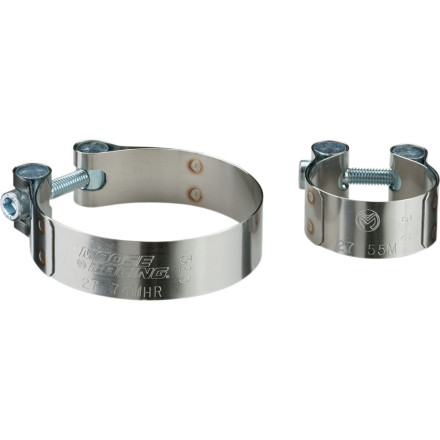 Moose Stainless Exhaust Clamps