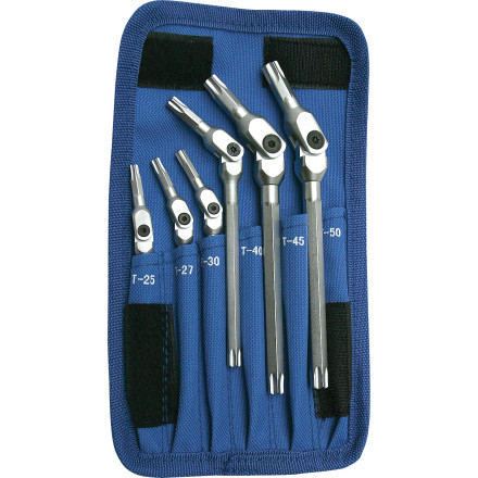Motion Pro 6 Piece Pivot Head Star Wrench Set Motion Pro 6 Piece Pivot Head Star Wrench Set