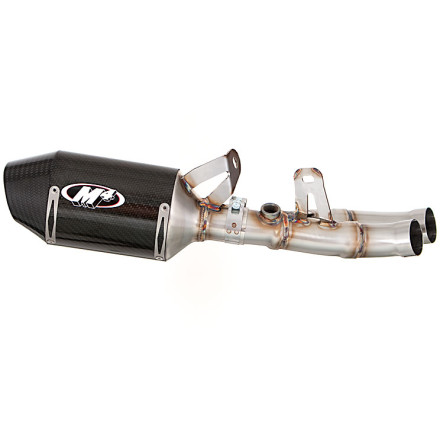 M4 Street Slayer Slip-On Exhaust With Muffler Box Eliminator