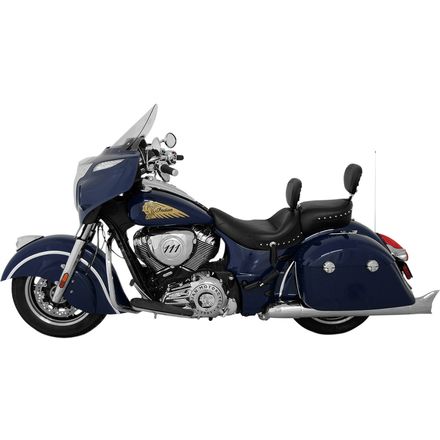 Mustang Wide Rear Touring Seat with Backrest Receiver Mustang Wide Rear Touring Seat with Backrest Receiver