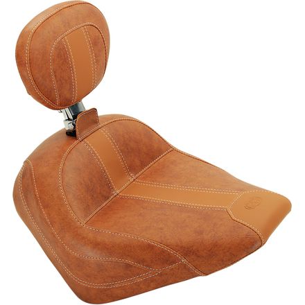 Mustang Solo Seat with Backrest Mustang Solo Seat with Backrest