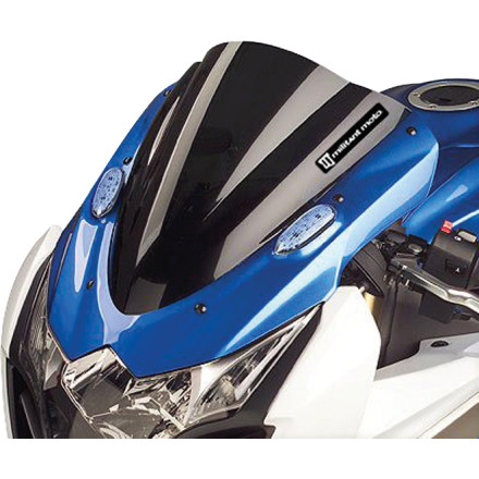 Militant Moto F22 Raised Bubble Windscreen Militant Moto F22 Raised Bubble Windscreen