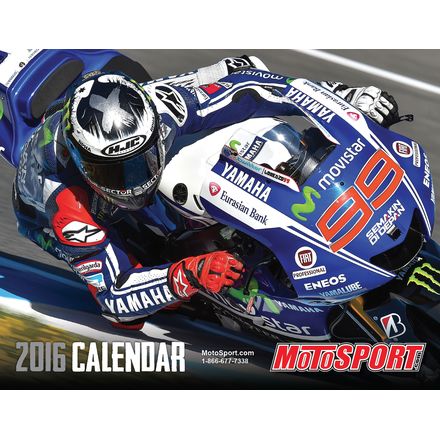 MotoSport 2016 Street Calendar MotoSport 2016 Street Calendar