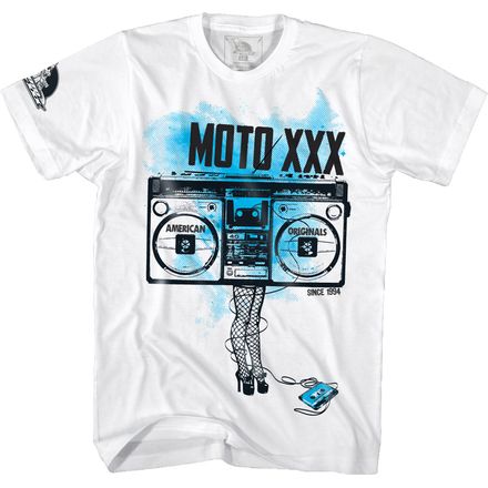 Shop Moto XXX Boom Box T-Shirt | MotoSport (Legacy URL)