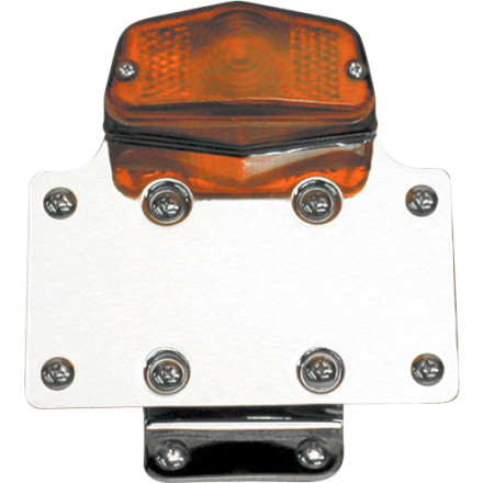National Cycle Side Mount License Plate Bracket With Tail Light National Cycle Side Mount License Plate Bracket With Tail Light