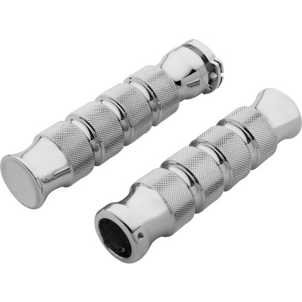 Arlen Ness Knurled Flare-Tip Grips [obs]