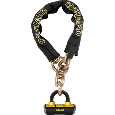 OnGuard Mastiff Cinch Loop Chain With X4 Padlock OnGuard Mastiff Cinch Loop Chain With X4 Padlock
