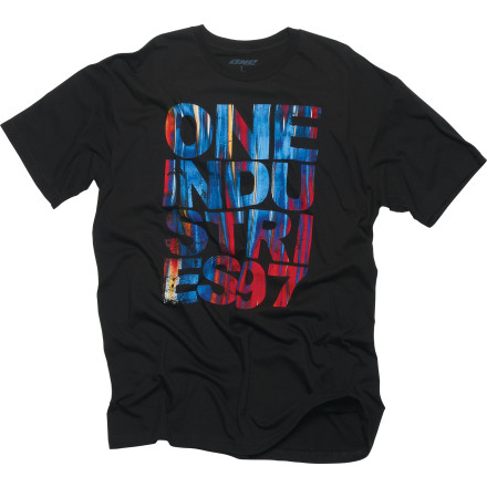 One Industries Distortion Fitted T-Shirt One Industries Distortion Fitted T-Shirt