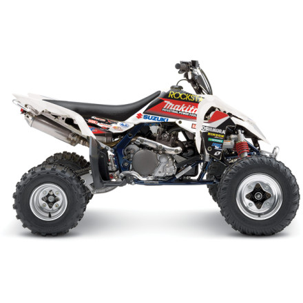 One Industries 2011 Rockstar Makita Suzuki Atv Graphics - White One Industries 2011 Rockstar Makita Suzuki Atv Graphics - White