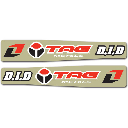 One Industries 2013 Factory Swingarm Decals - Suzuki One Industries 2013 Factory Swingarm Decals - Suzuki