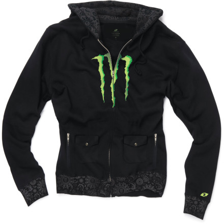 One Industries Women's Monster Kingdom Hoody One Industries Women's Monster Kingdom Hoody