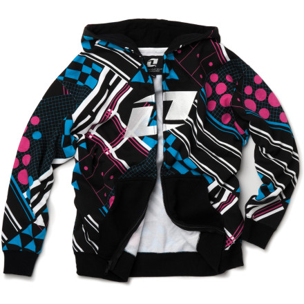 One Industries 2010 Youth Tronics Zip Hoody One Industries 2010 Youth Tronics Zip Hoody