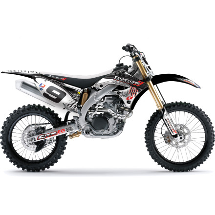One Industries 2011 Hart & Huntington Dodge Kawasaki Graphic Kit One Industries 2011 Hart & Huntington Dodge Kawasaki Graphic Kit