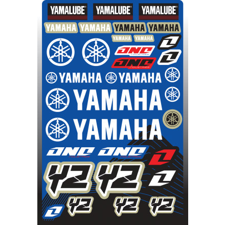 One Industries 2013 Yamaha YZ Decal Sheet