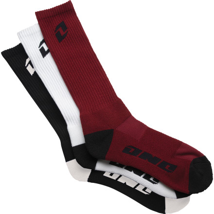 One Industries Hi Crew Sport Socks 3 Pack One Industries Hi Crew Sport Socks 3 Pack
