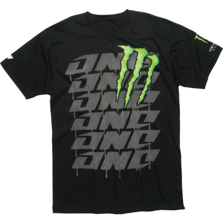 One Industries Monster Energy Otis T-Shirt One Industries Monster Energy Otis T-Shirt