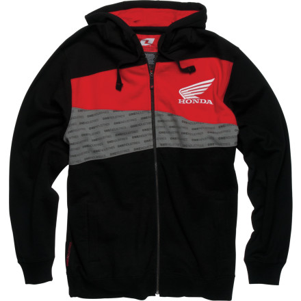 One Industries Honda Pavement Zip Hoody One Industries Honda Pavement Zip Hoody