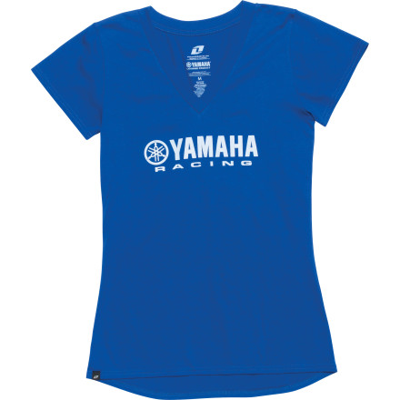 One Industries Yamaha Women's Fallout T-Shirt One Industries Yamaha Women's Fallout T-Shirt