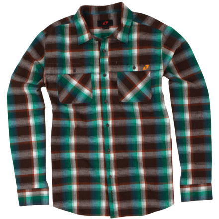 One Industries Medford Long Sleeve Plaid Shirt One Industries Medford Long Sleeve Plaid Shirt