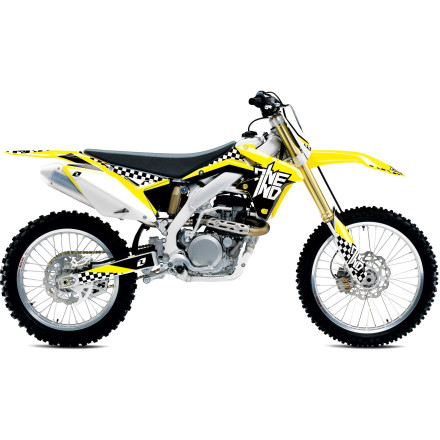 One Industries 2013 Checkers Graphic Kit - Suzuki One Industries 2013 Checkers Graphic Kit - Suzuki