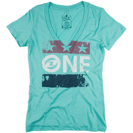 One Industries Women's Patriot T-Shirt One Industries Women's Patriot T-Shirt