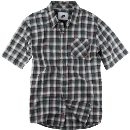 One Industries Gainey Plaid Short Sleeve Shirt One Industries Gainey Plaid Short Sleeve Shirt