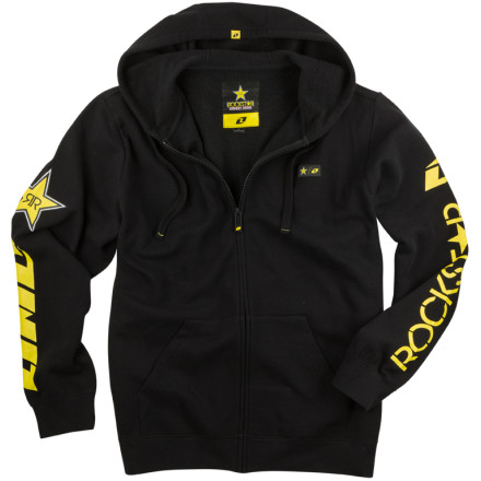 One Industries Rockstar Shattered Zip Hoody One Industries Rockstar Shattered Zip Hoody