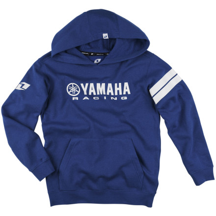 One Industries Youth Yamaha Stripes Hooded Fleece Jacket One Industries Youth Yamaha Stripes Hooded Fleece Jacket