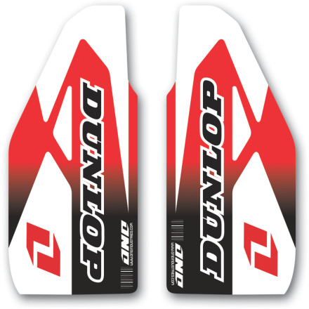 One Industries 2010 Fork Guard Decals - Honda One Industries 2010 Fork Guard Decals - Honda