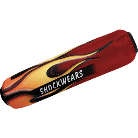 Outerwears Shockwears Front Shock Covers - Flame Outerwears Shockwears Front Shock Covers - Flame