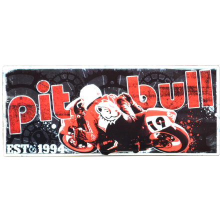 Pit Bull Metal Sign Pit Bull Metal Sign