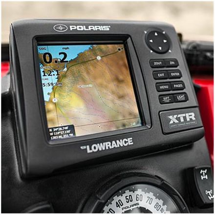 Polaris Genuine Accessories Lowrance GPS Mount Polaris Genuine Accessories Lowrance GPS Mount