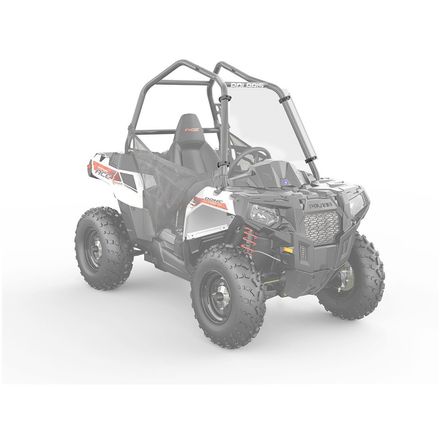 Polaris Genuine Accessories Lock & Ride Full Poly Windshield Polaris Genuine Accessories Lock & Ride Full Poly Windshield
