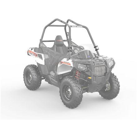 Polaris Genuine Accessories Lock & Ride Mid Poly Windshield