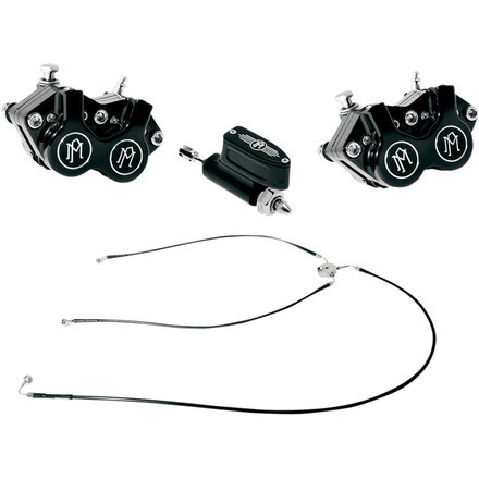 Performance Machine 4-Piston Rear Caliper/Brake Kit Performance Machine 4-Piston Rear Caliper/Brake Kit