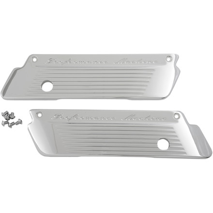 Performance Machine Saddlebag Latch Cover - Fluted Performance Machine Saddlebag Latch Cover - Fluted