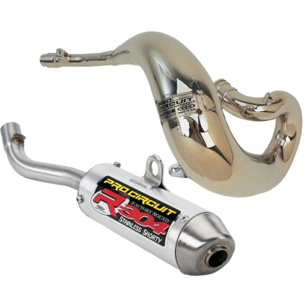 Dirt bike deals exhaust pipe