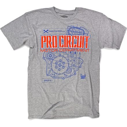 Pro Circuit Motor Department T-Shirt Pro Circuit Motor Department T-Shirt