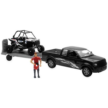New Ray Toys 1:18 Polaris RZR XP1000 With Truck Playset New Ray Toys 1:18 Polaris RZR XP1000 With Truck Playset