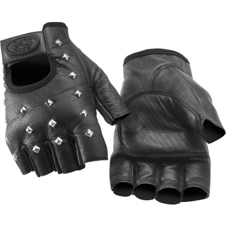 River Road Vegas Shorty Leather Gloves