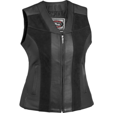 River Road Women's Santa Rosa Leather Vest River Road Women's Santa Rosa Leather Vest