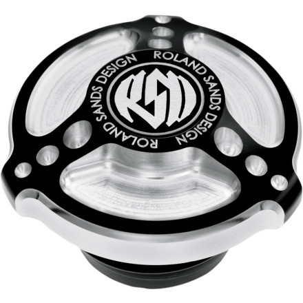 Roland Sands Design Tracker Vented Gas Cap Roland Sands Design Tracker Vented Gas Cap